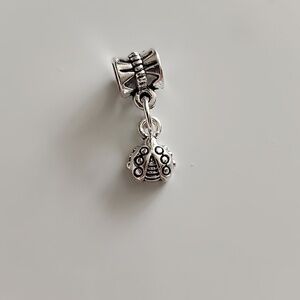 LadyBug Charm for Bracelets Fits Pandora and other European  Systems